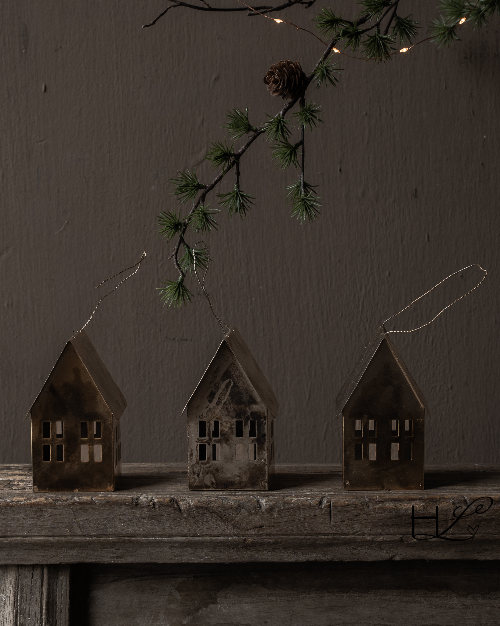 Metallhaus-Set, dreiteilig-3