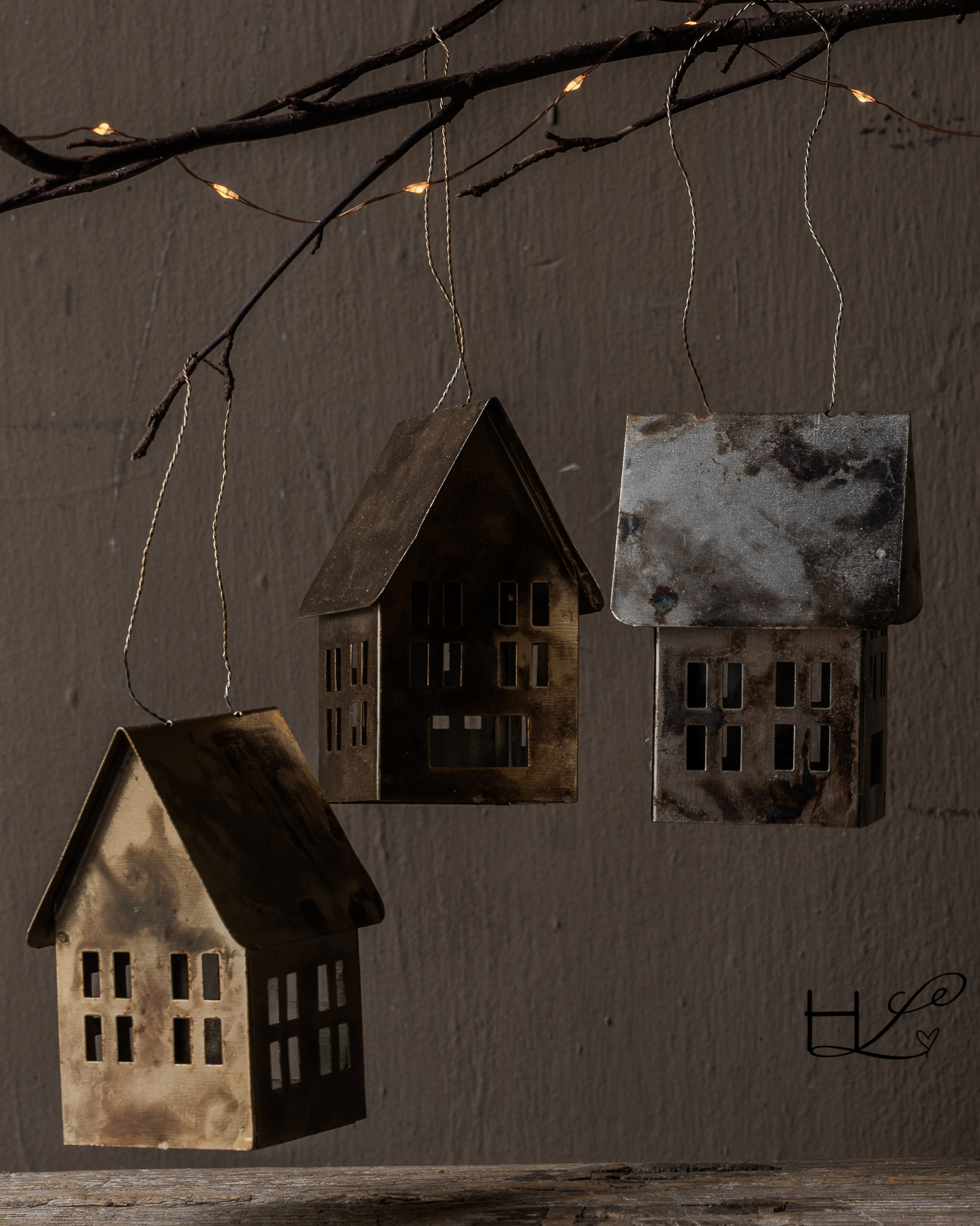 Metallhaus-Set, dreiteilig-1
