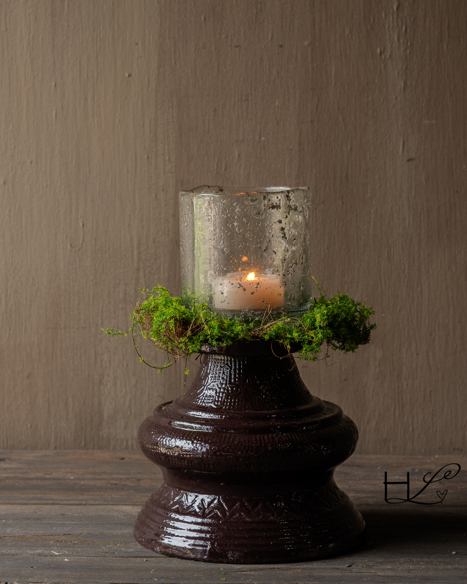 Kerzenhalter aus glasierter Keramik – Isha von Hoffz Interior-10
