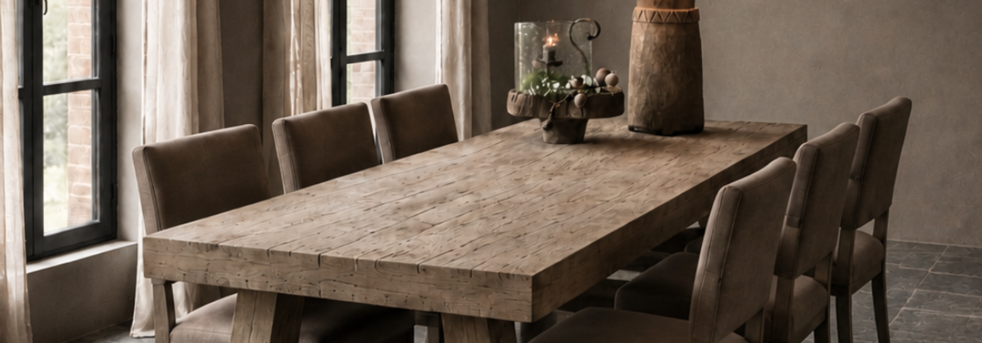 Grande Dining Table – Bold, robust and full of character