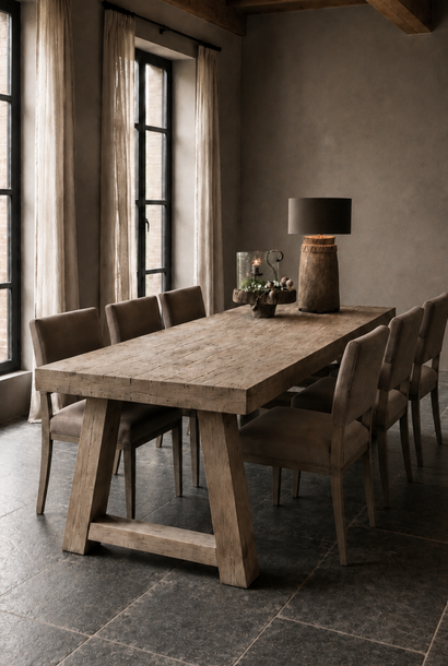 Grande Dining Table – Bold, robust and full of character
