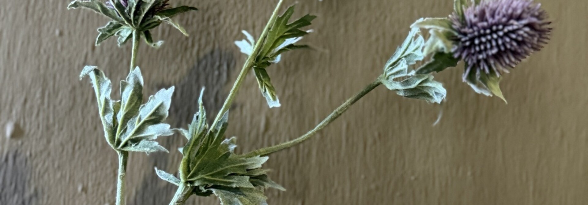 Kunst Distel Paars – 78 cm