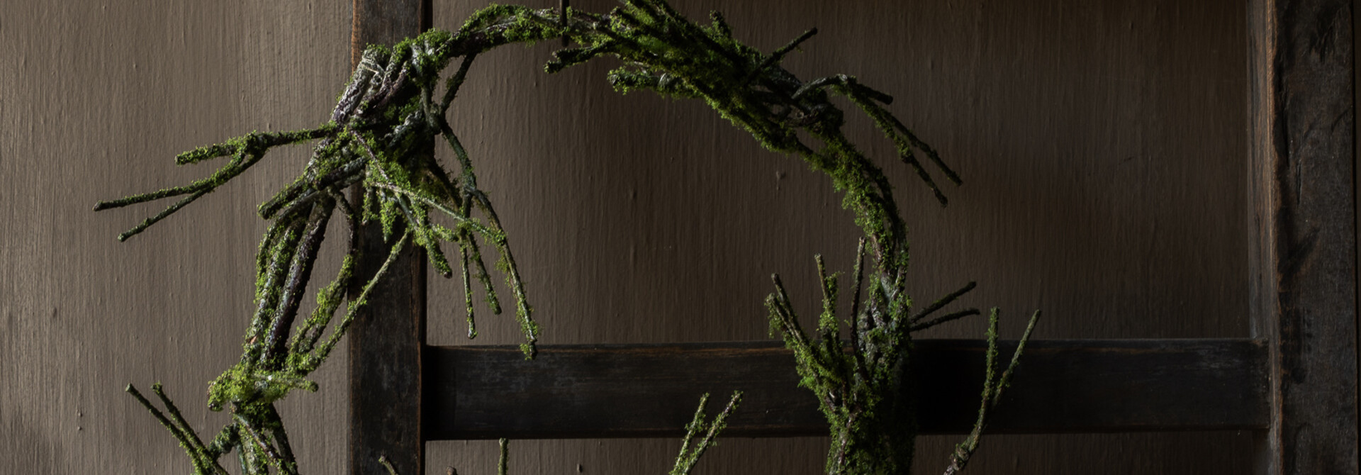 Moss wreath 30 cm