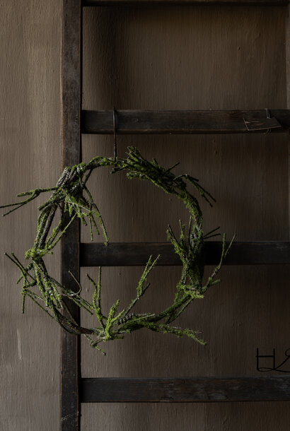 Moss wreath 30 cm