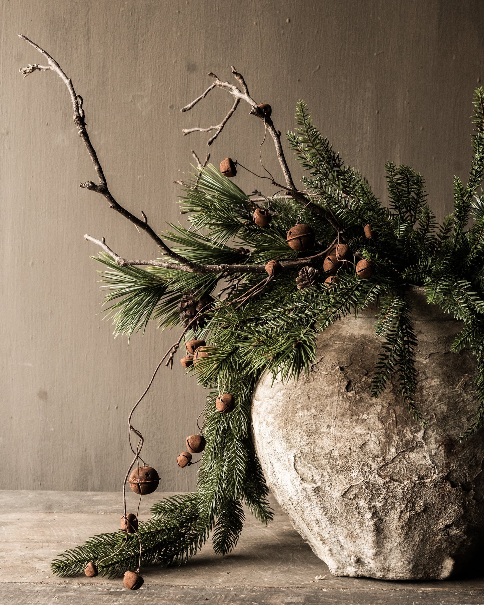 Branch with rusty bells-1