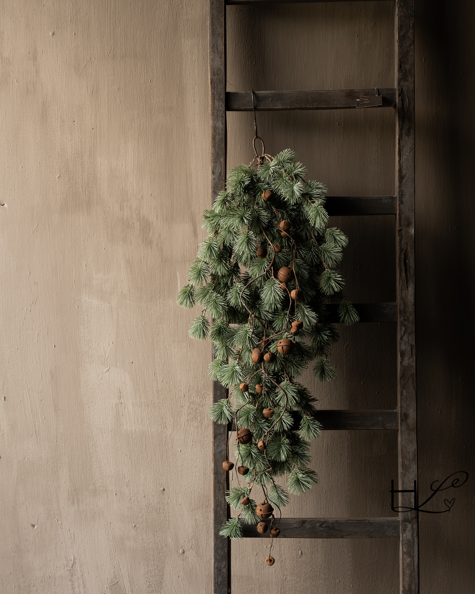 Branch with rusty bells-8