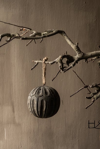 Houten Decoratiebal LUKSA – Ø 12 cm