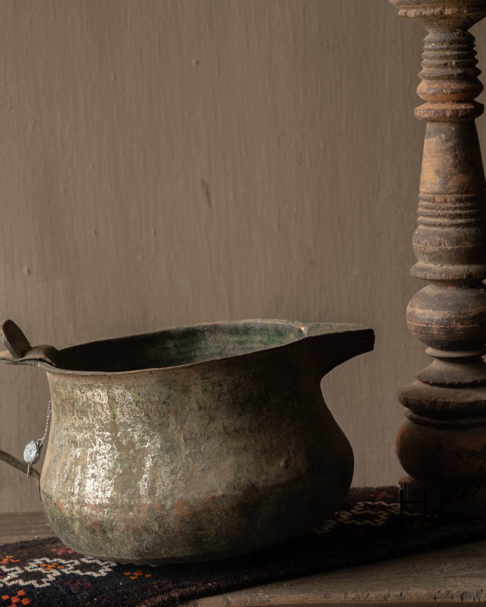 Unique Antique Copper Hoffz Jug-7