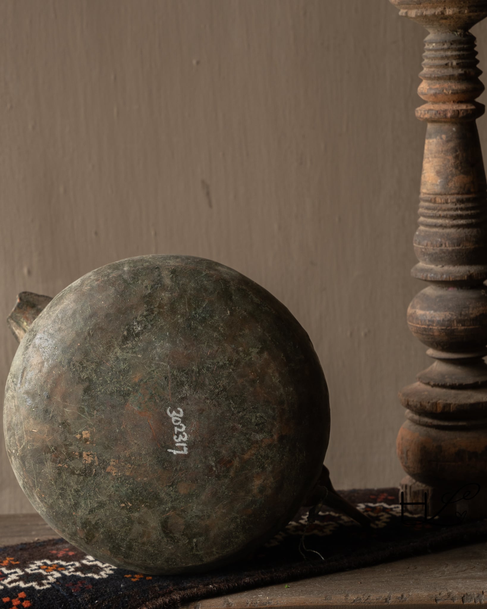 Unique Antique Copper Hoffz Jug-8