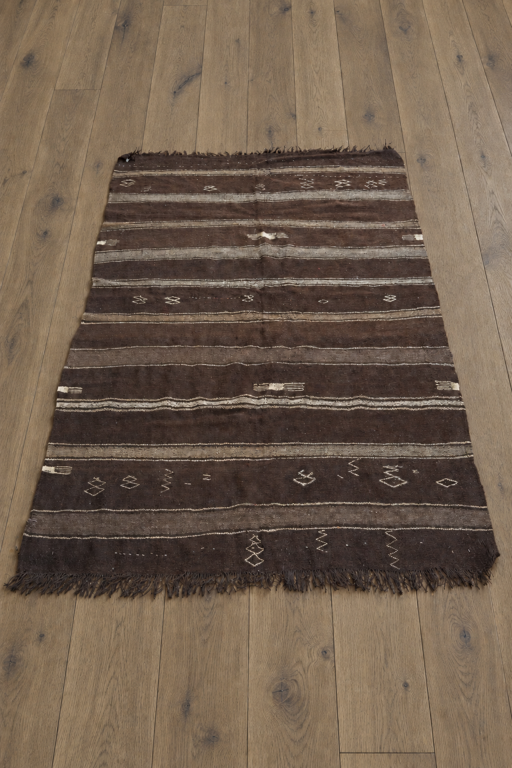 HOFFZ Striped Kilim Rug-2