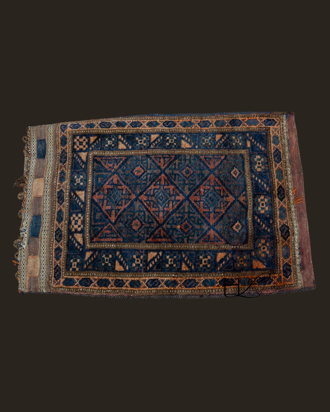 Vintage Nomad Bag von Hoffz – handgewebte Wolle-4