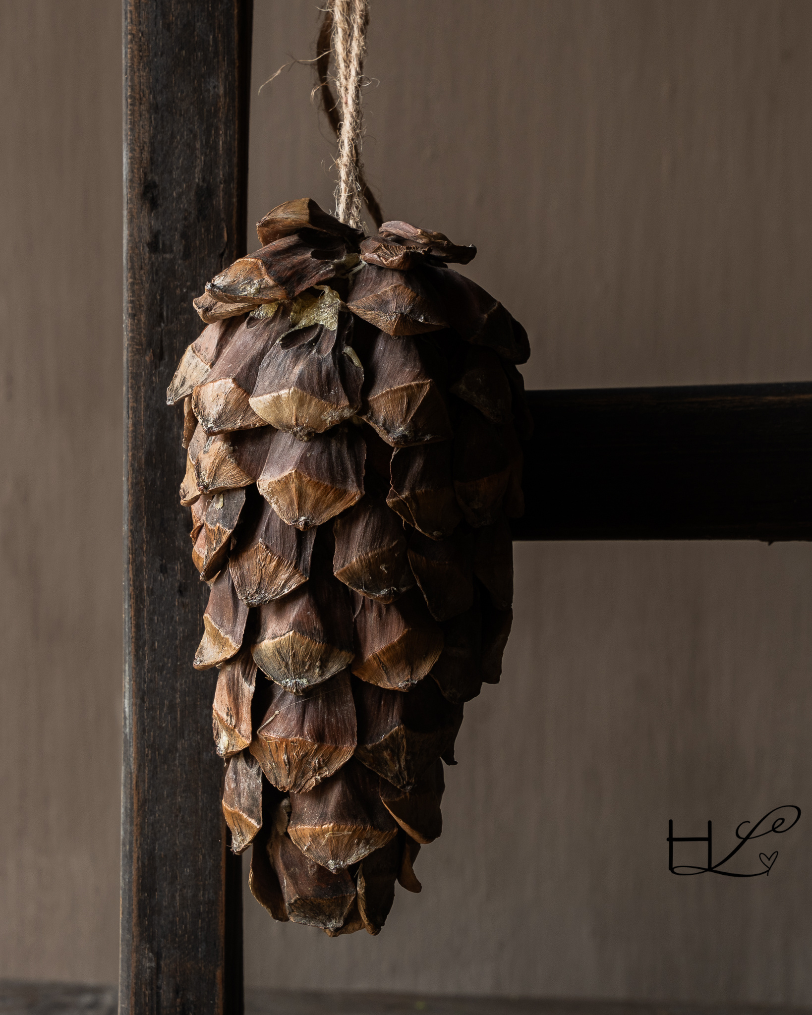Dennenappel Hanger Naturel-3