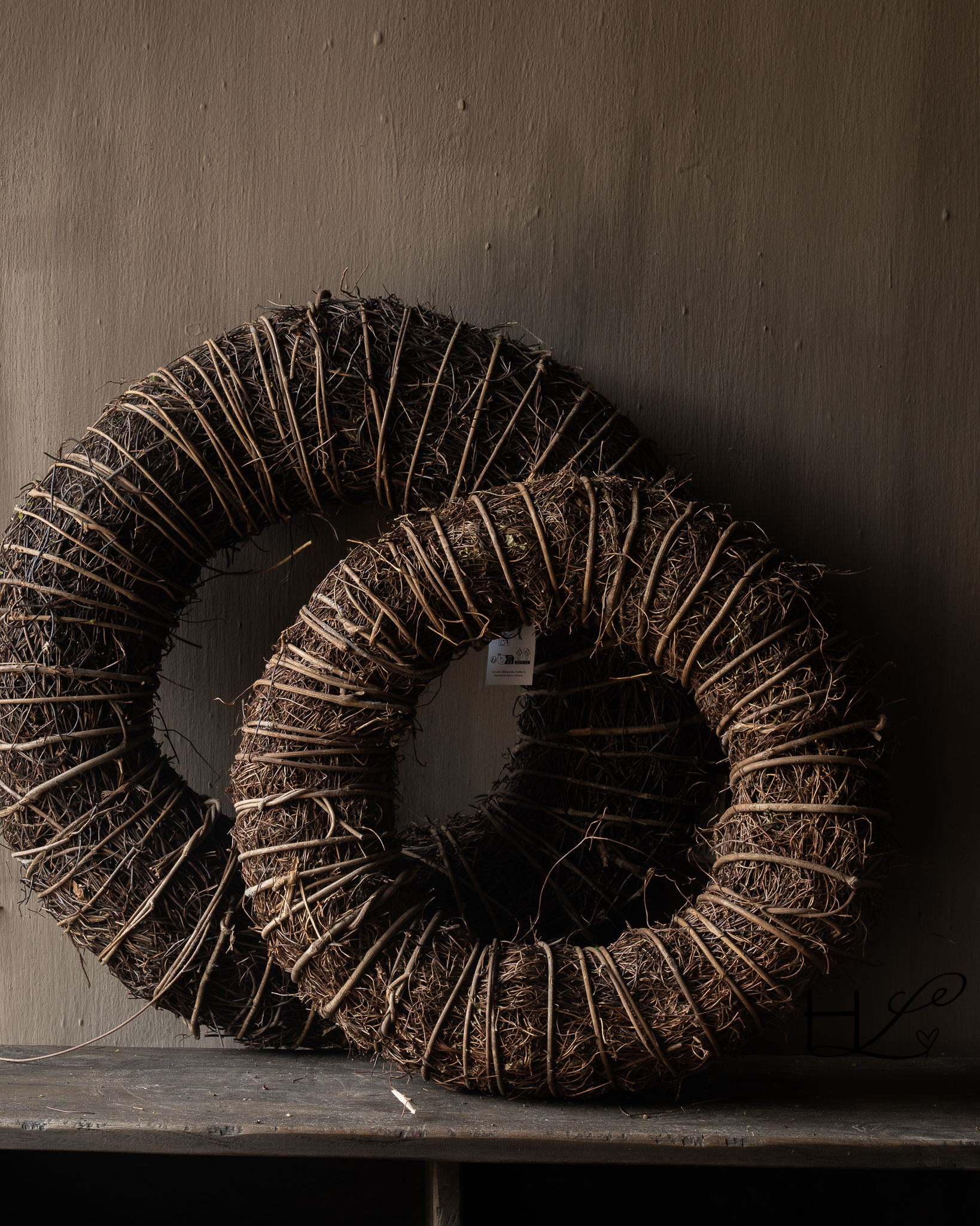 Rotan Kransen Naturel-4