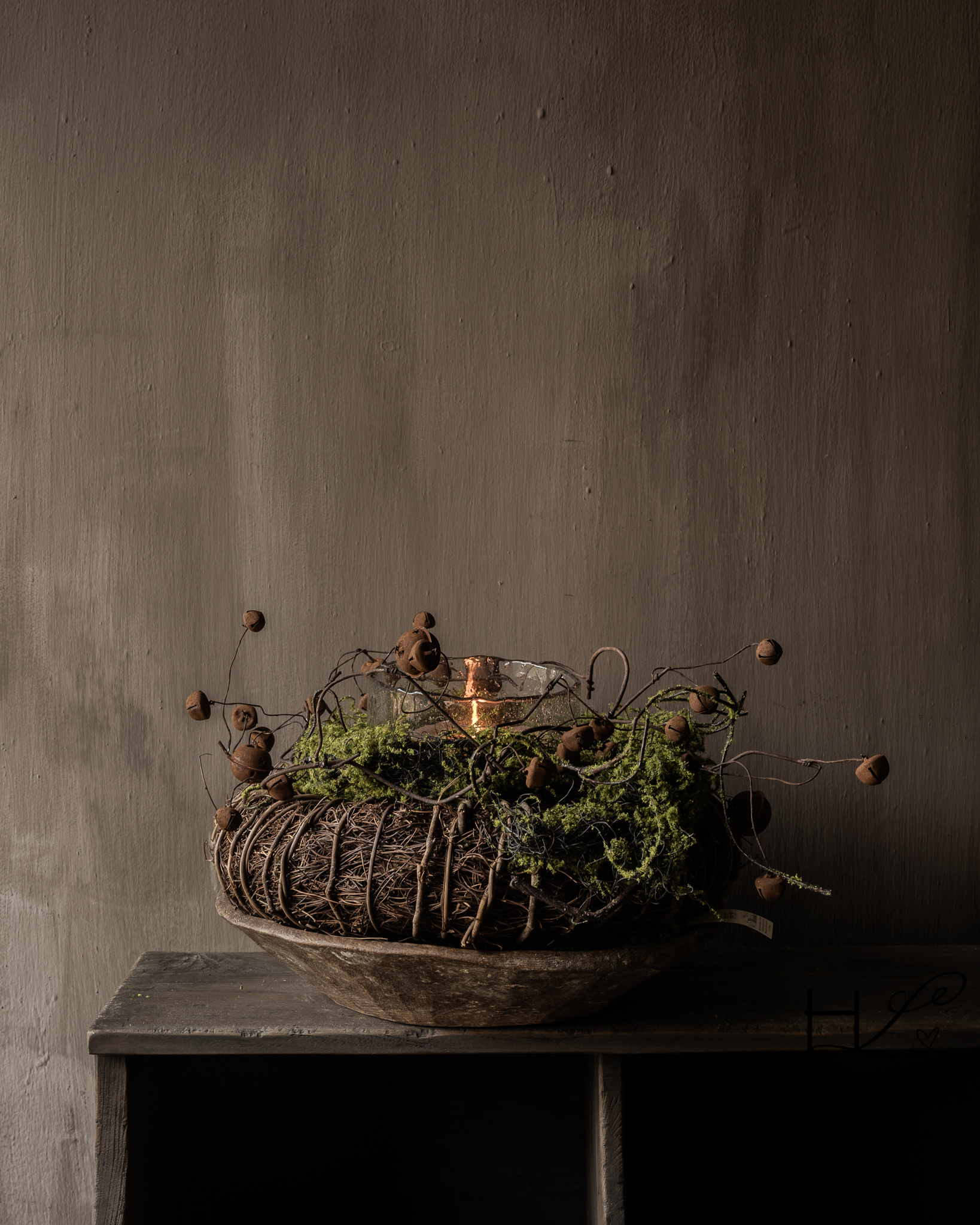 Rotan Kransen Naturel-6