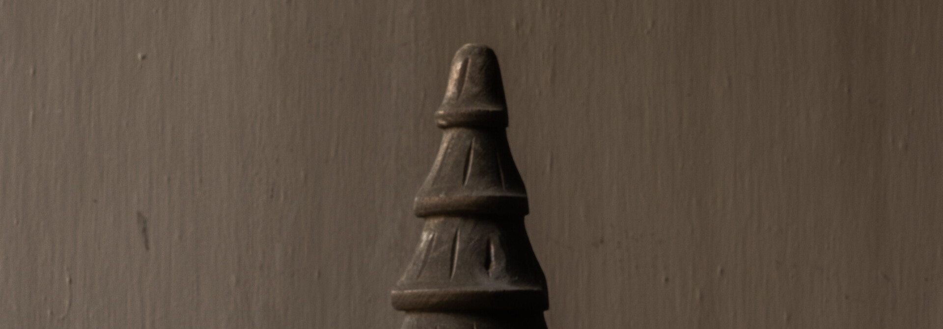Rudolph's wooden Christmas tree