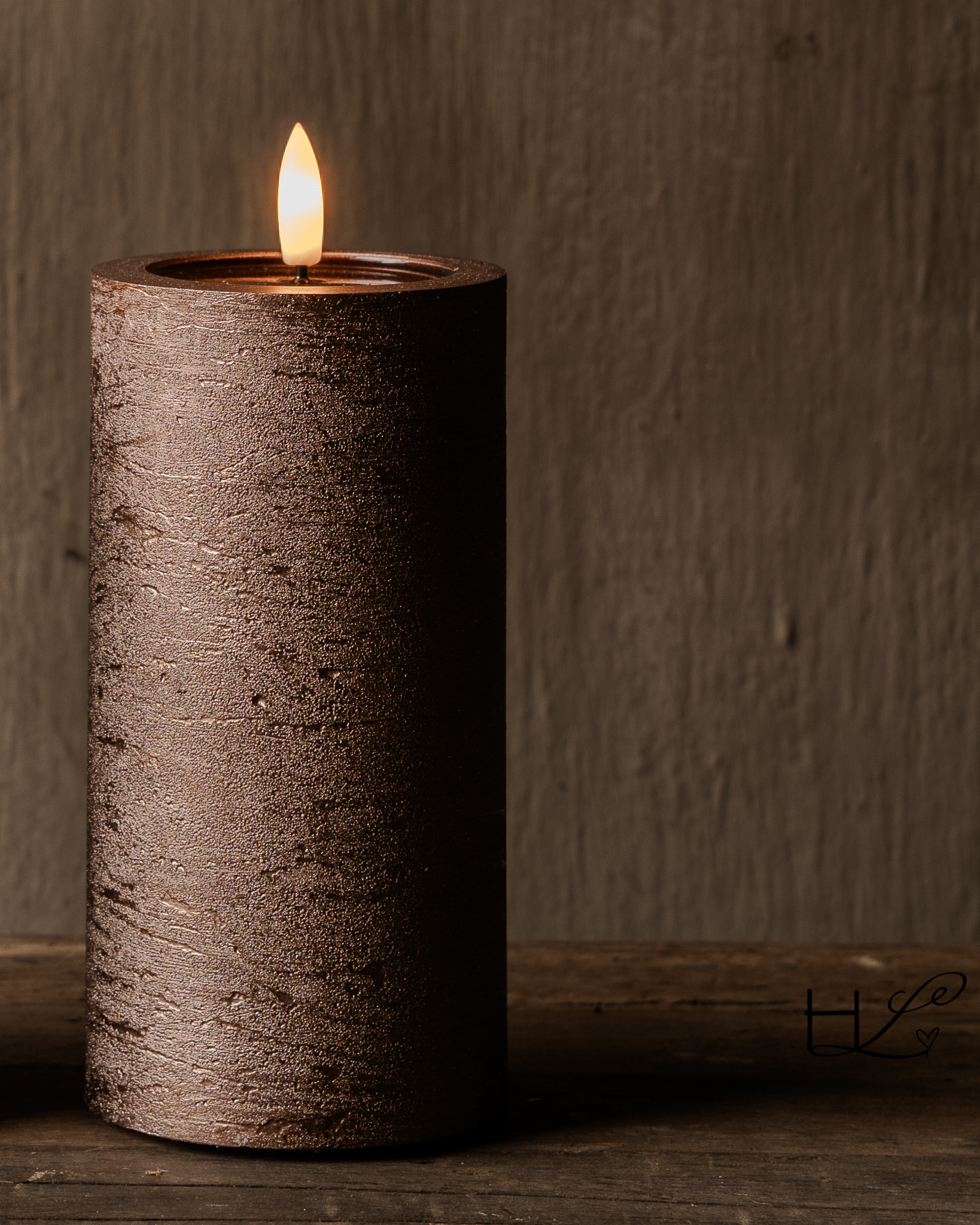 Rechargeable LED candles with 3D flame – set of 3-9