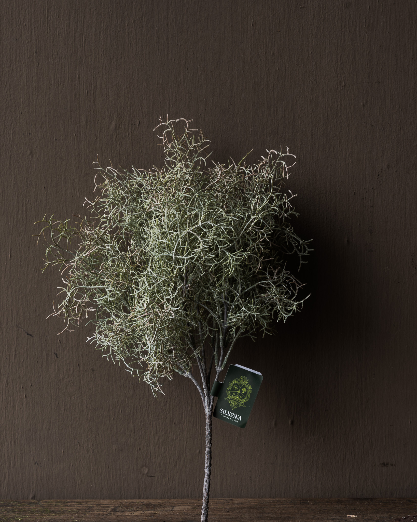 Silk-Ka ASPARAGUS BUSH GRN/WHITE 38 cm-2
