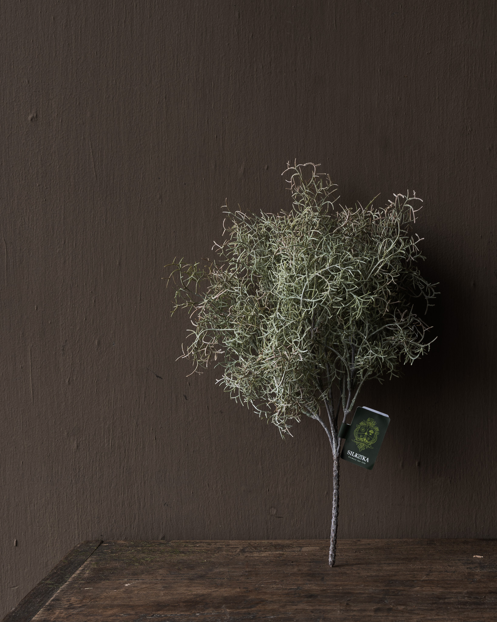 Silk-Ka ASPARAGUS BUSH GRN/WHITE 38 cm-3