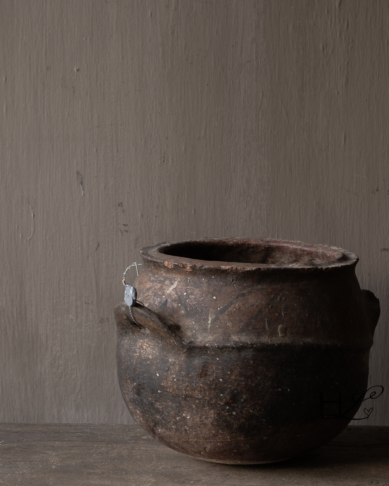 Beautiful Unique Antique earthenware Berber jug-6