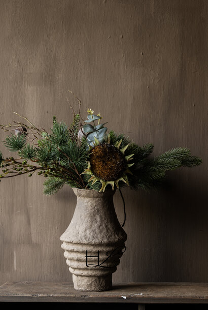 Winterboeket Wild Forest – Luxe Kunstgroen Boeket