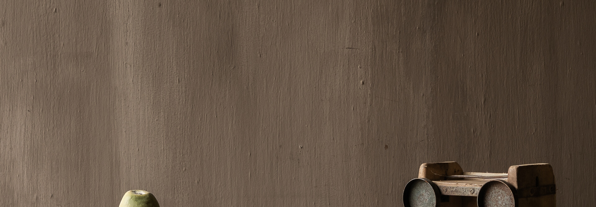 Old Forest in Old Wooden Brick Mold