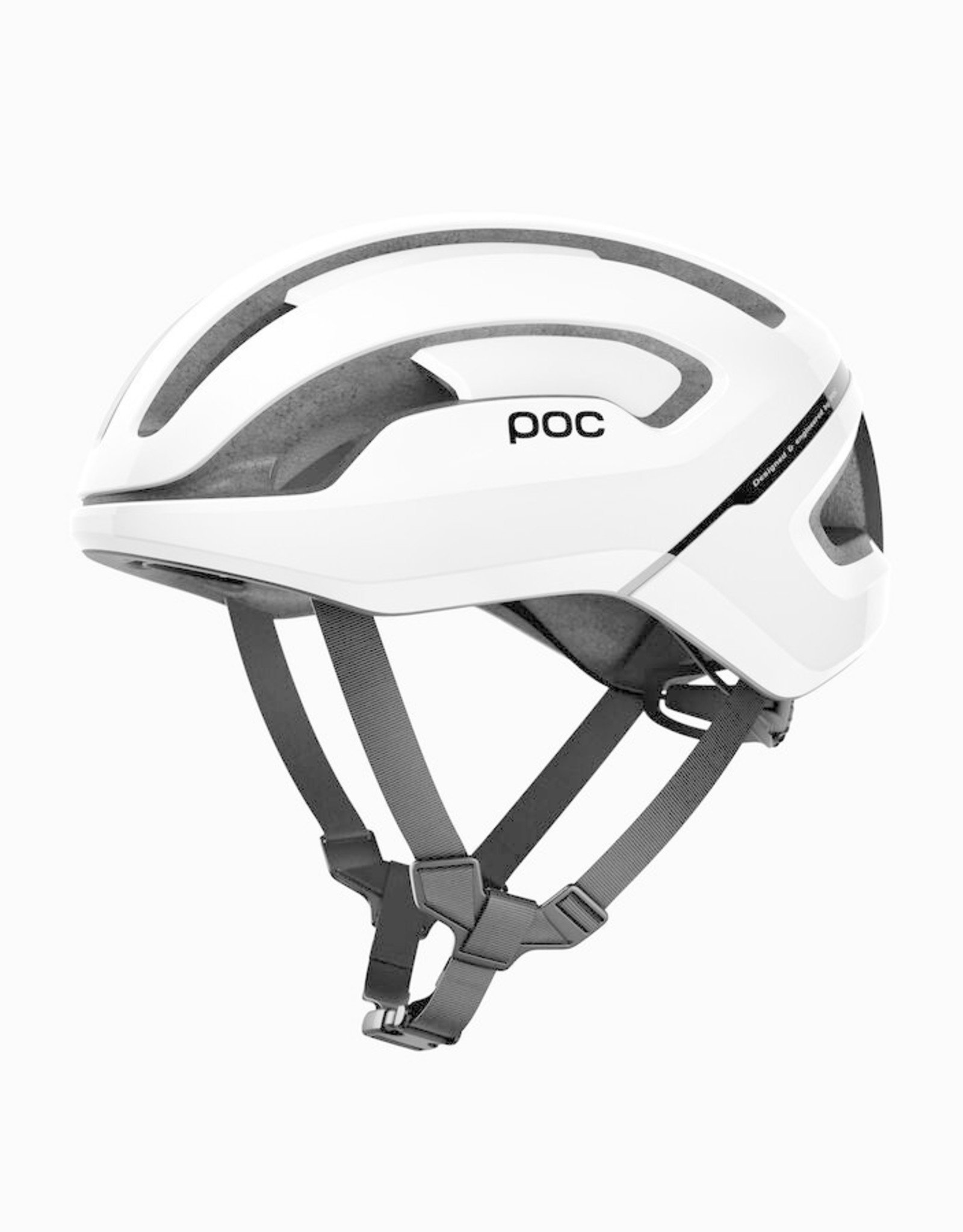 poc omne air spin white orange