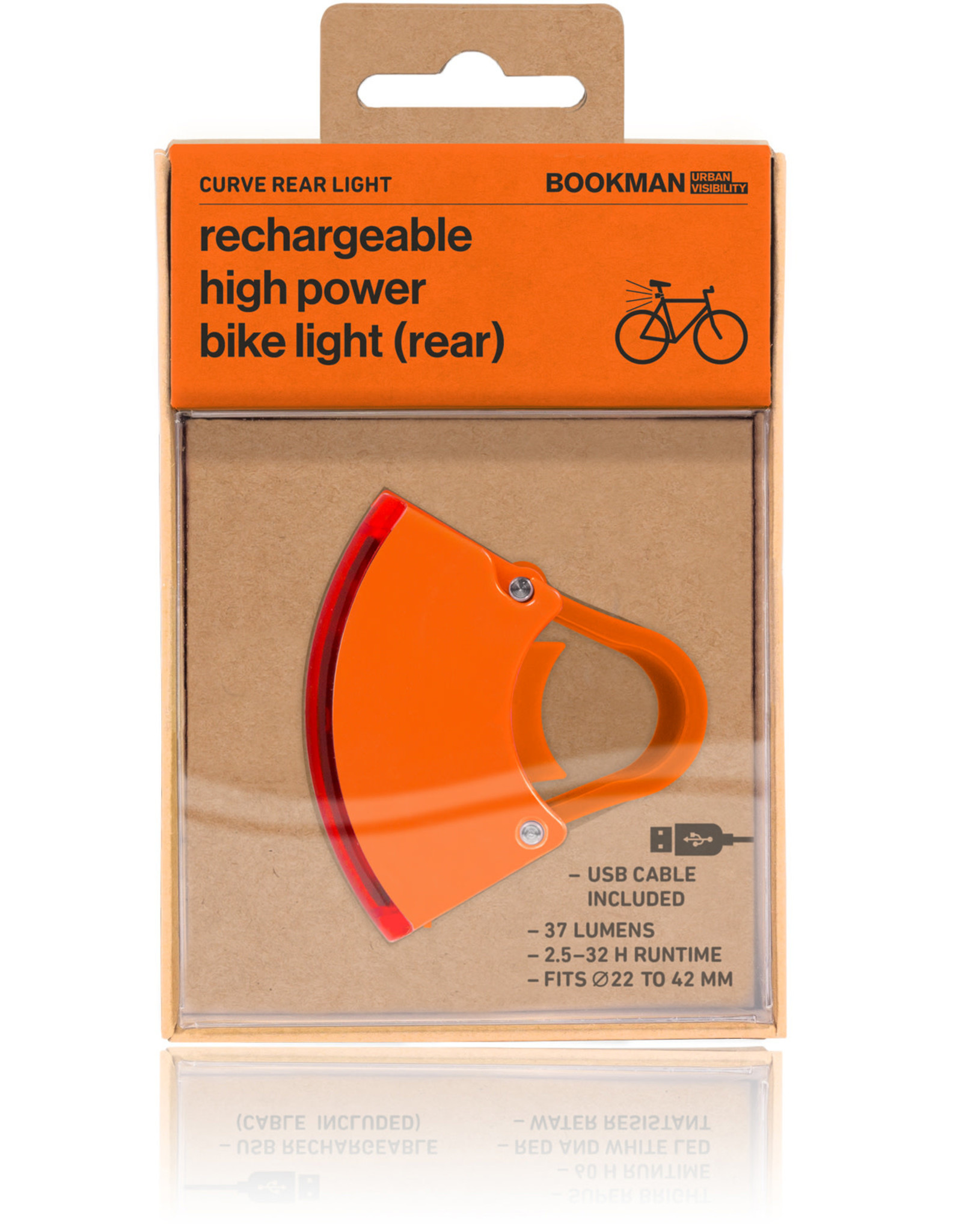 Bookman Curve rear light