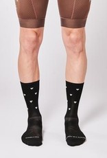 Fingerscrossed Cycling socks Classic Hearts Black  #09_07