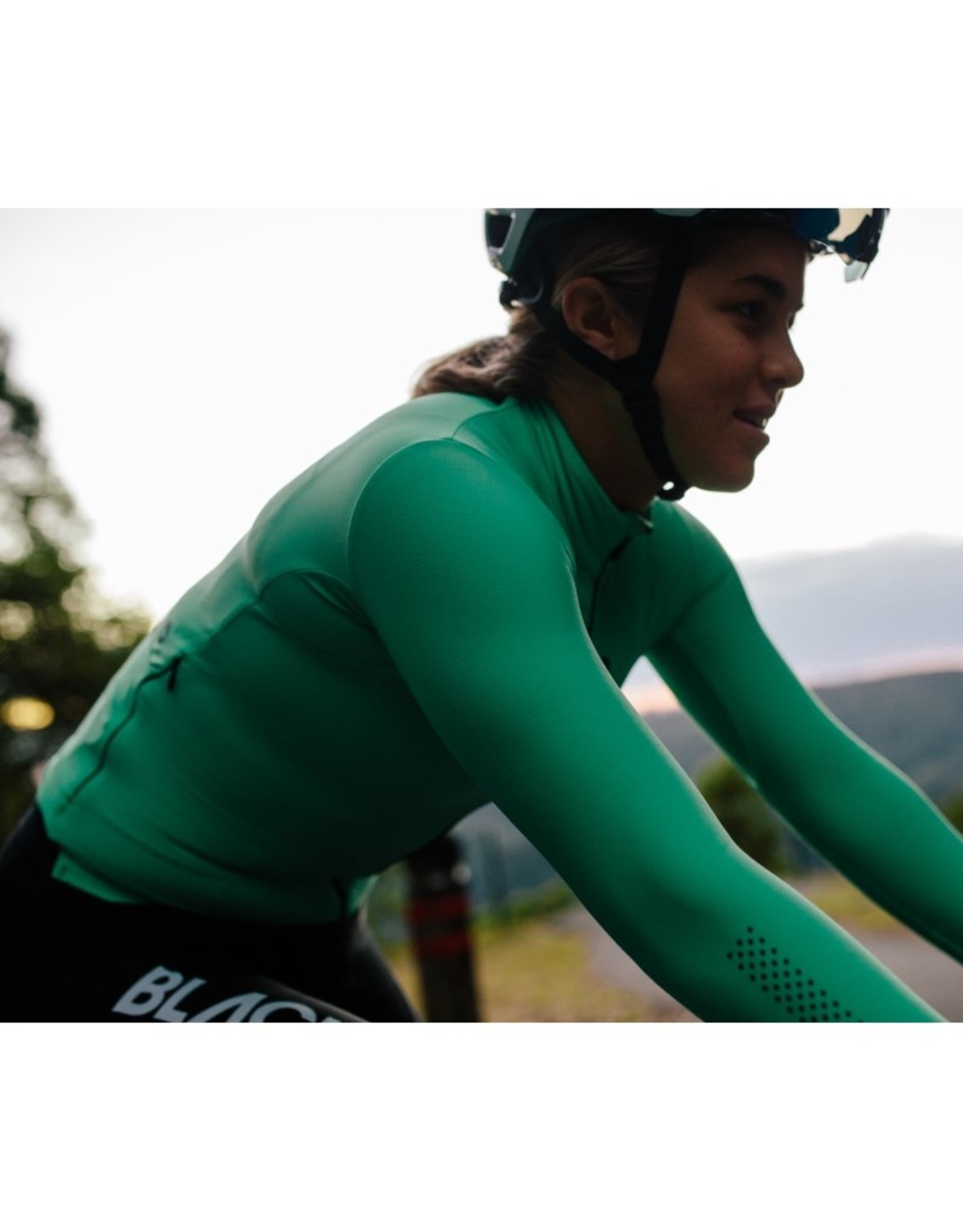 Black Sheep Cycling Women's Elements Thermal Jersey - Green