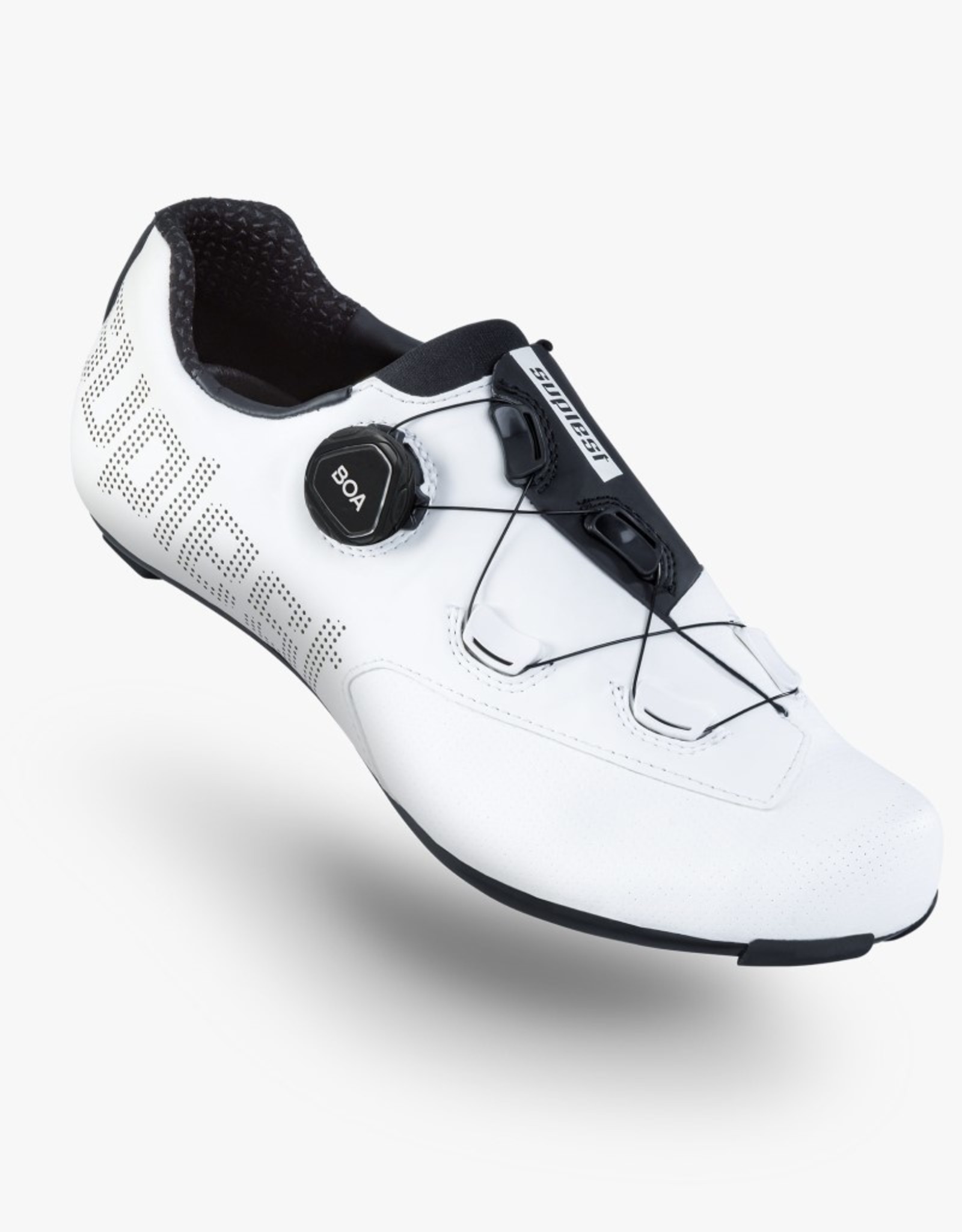 Suplest Cycling shoes EDGE+ Road Sport - white/black