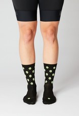 Fingerscrossed Cycling socks Smiley - black / neon