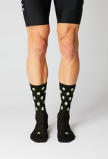 Fingerscrossed Cycling socks Smiley - black / neon