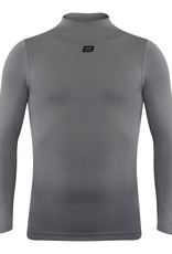 Biehler High collar baselayer long sleeve - gray