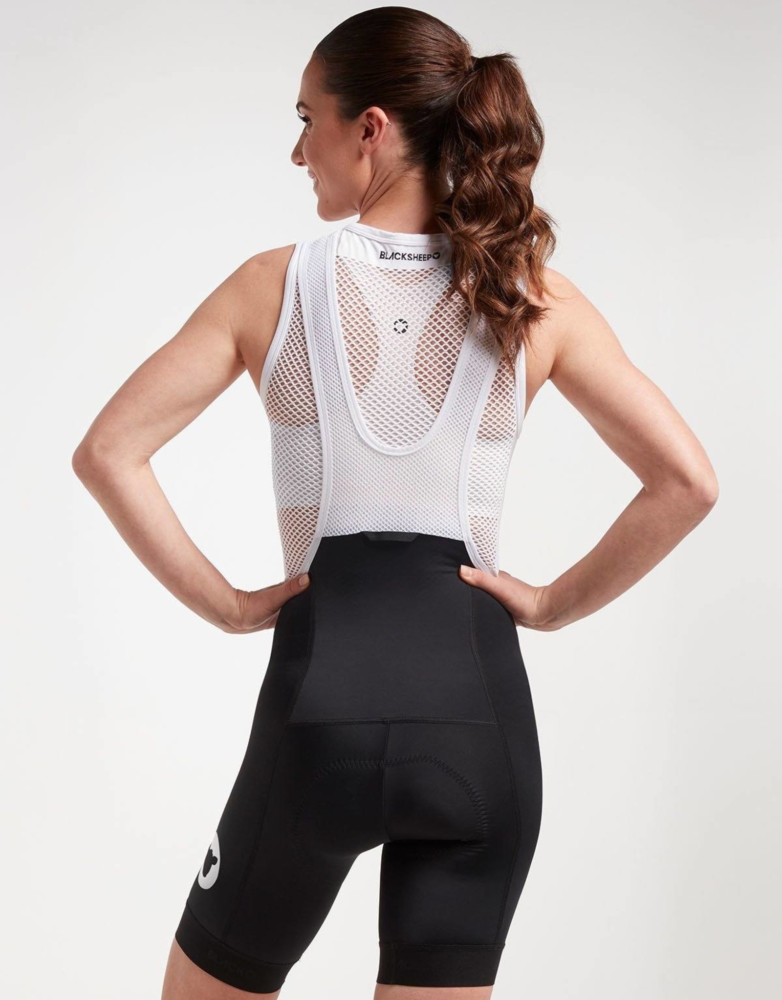 Black Sheep Cycling Women's Essentials TEAM Regular Bib 2.0 - black