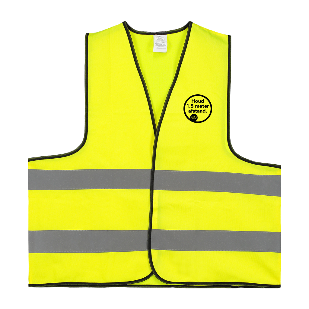 Veiligheidsvest 1,5 meter afstand