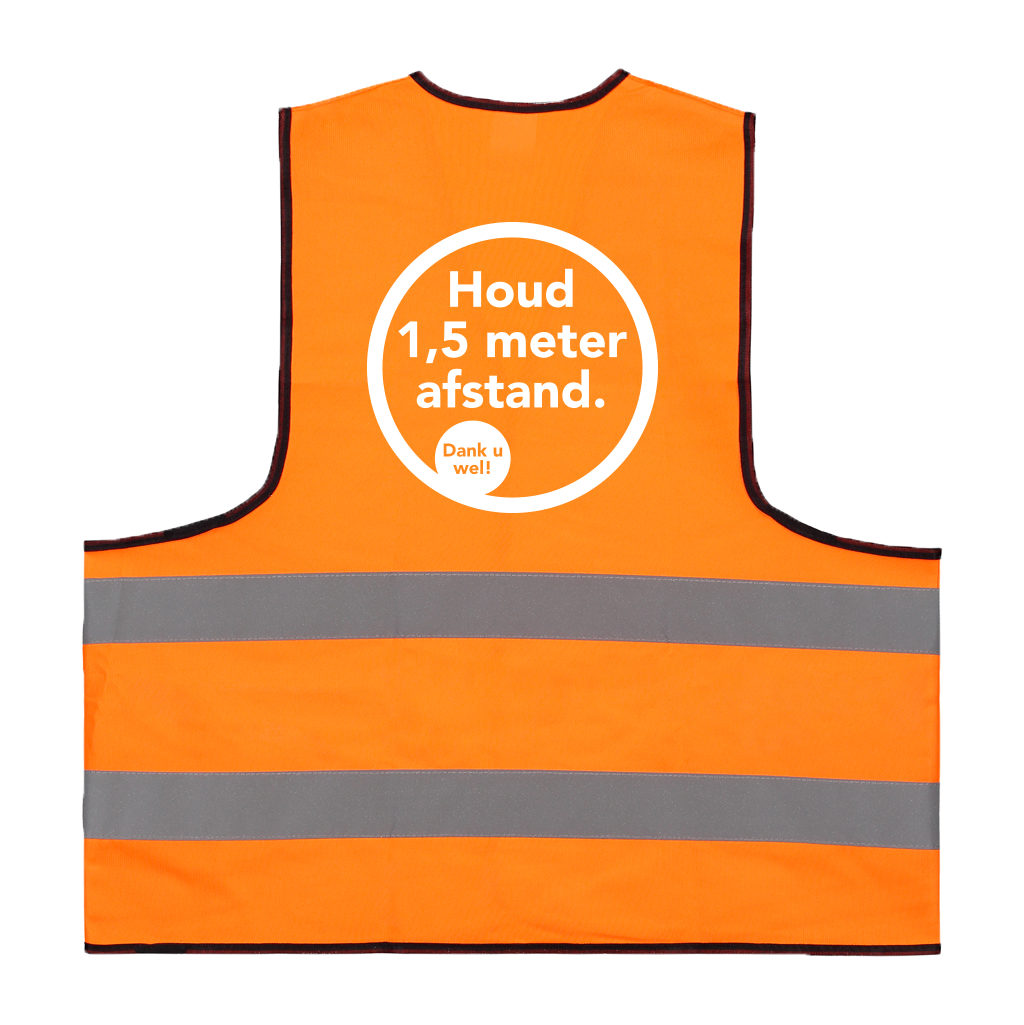 Veiligheidsvest 1,5 meter afstand