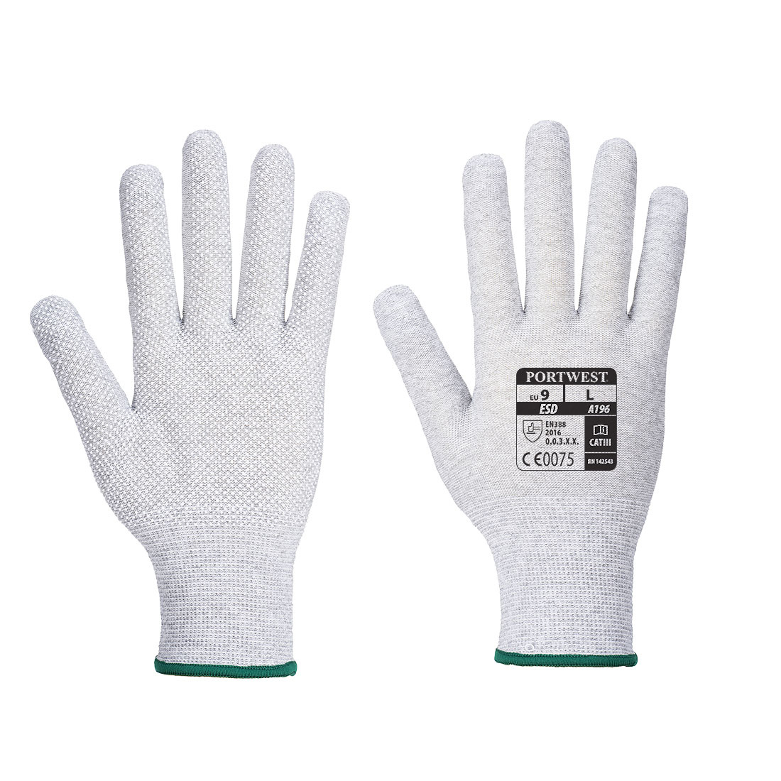 A196 - Antistatische Micro Dot handschoen