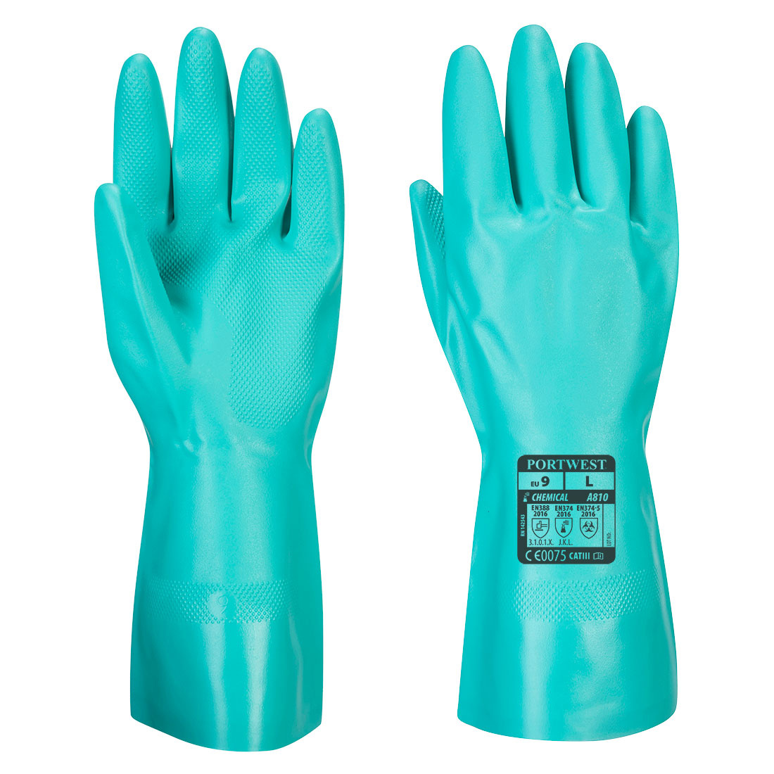 A810 - Nitrosafe Chemische Handschoen Groen