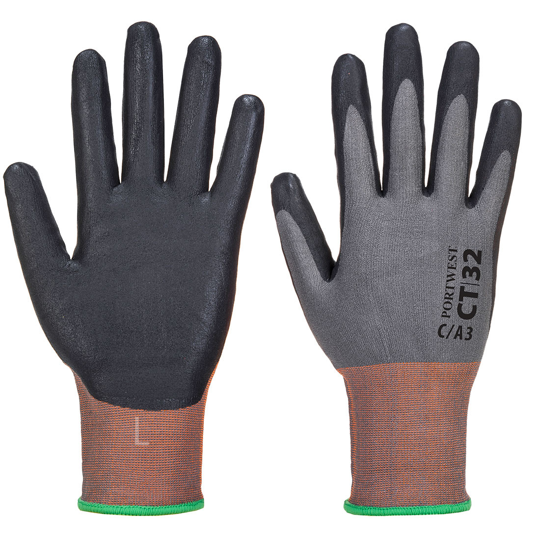 CT32 - CT MR Micro Foam Nitril Grijs/zwart
