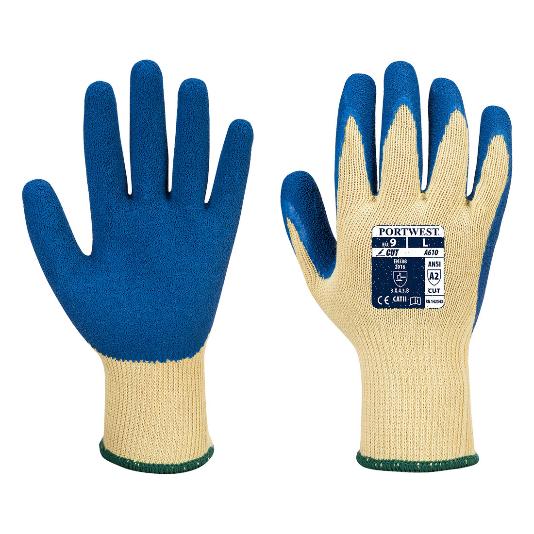 A610 - Snijklasse 3 Latex Grip Handschoen