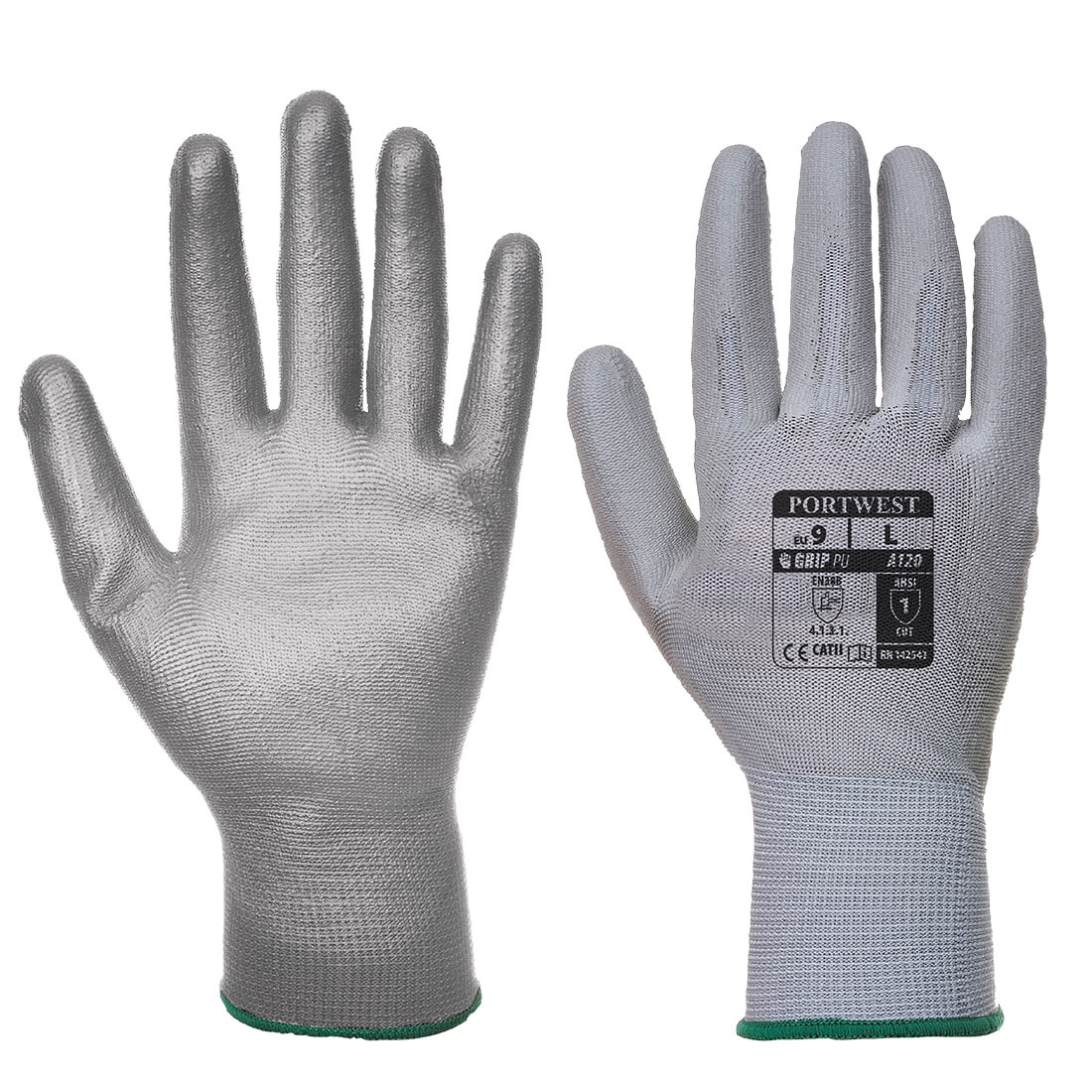VA120 - PU Palm handschoen uitgifteautomaat Grijs