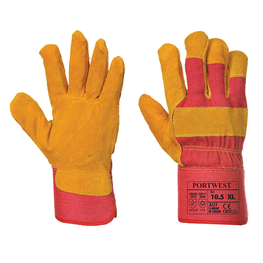 A225 - Fleece Gevoerde Rigger Handschoen