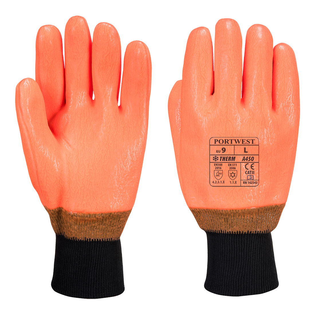 A450 - Weerbestendige Hi-Vis Handschoen