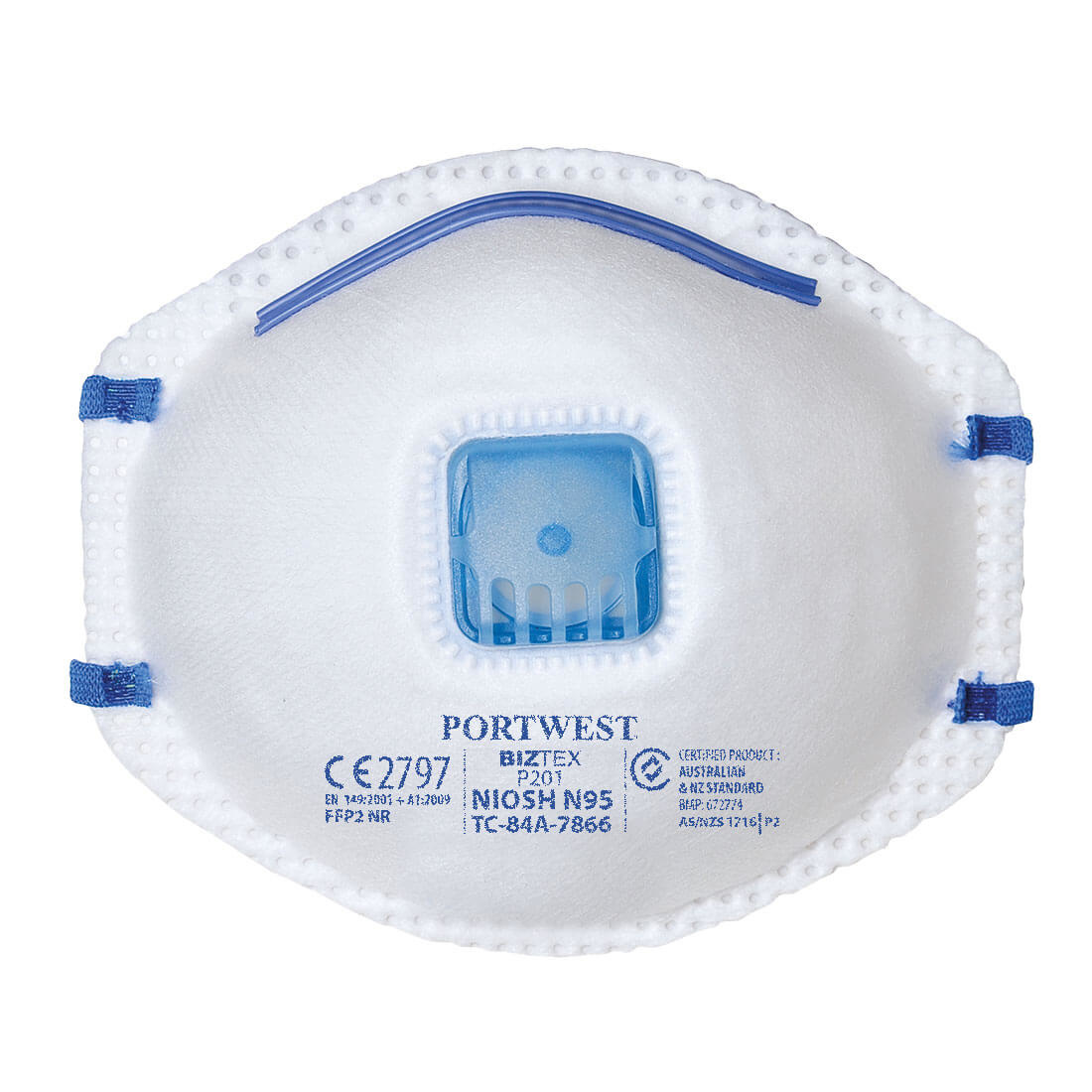 P201 - FFP2 Masker met Ventiel (10 stuks)