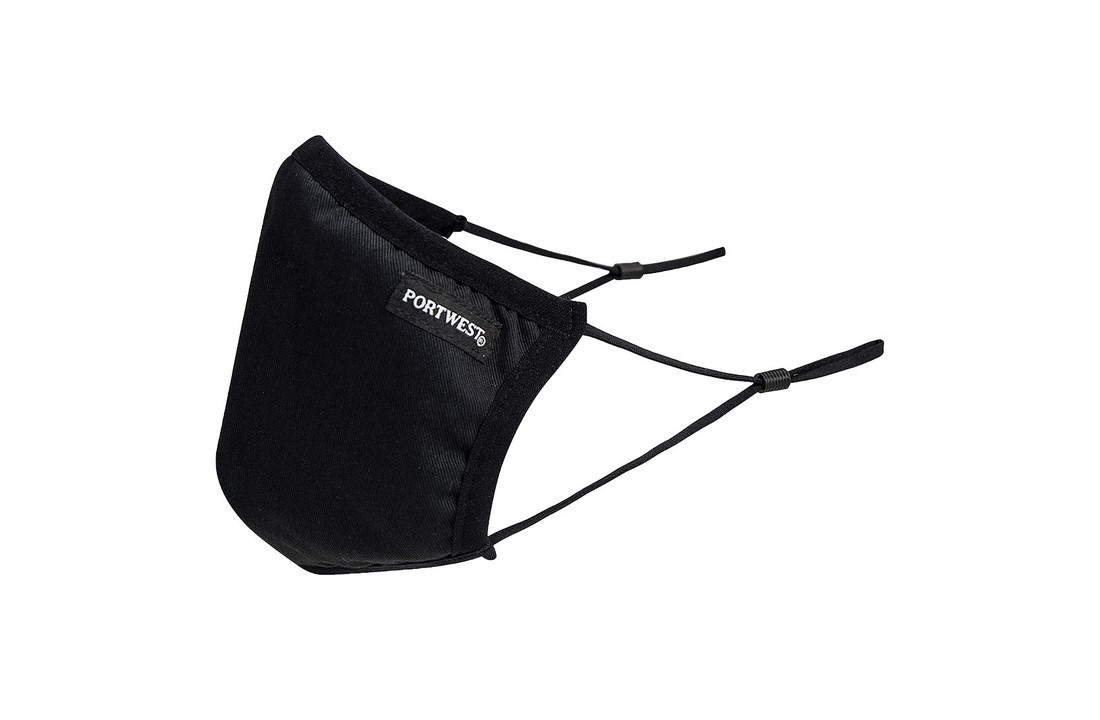 CV33 - 3-Laags Anti Microbieel Stoffen Gezichtsmasker (pak 25 stuks)