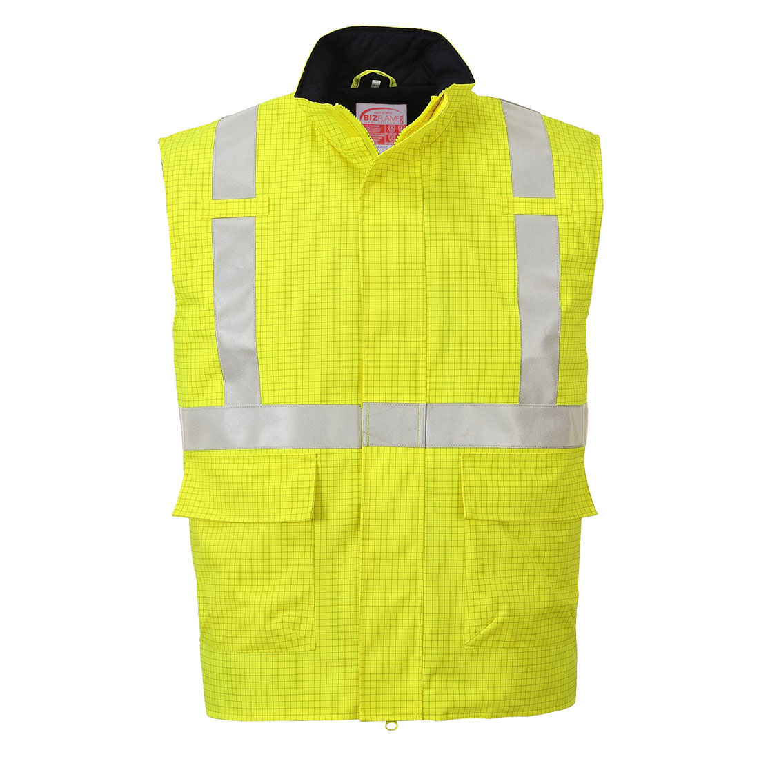 S776 - Bizflame Regen Hi-Vis Antistatische FR Bodywarmer