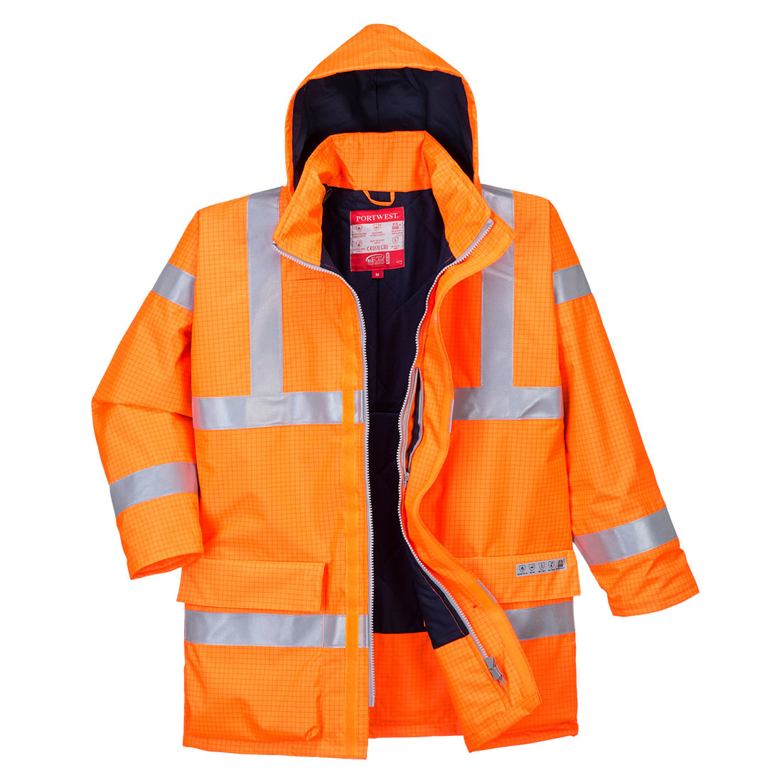 S778 - Bizflame Regen Hi-Vis Ademende en Antistatisch FR Jack