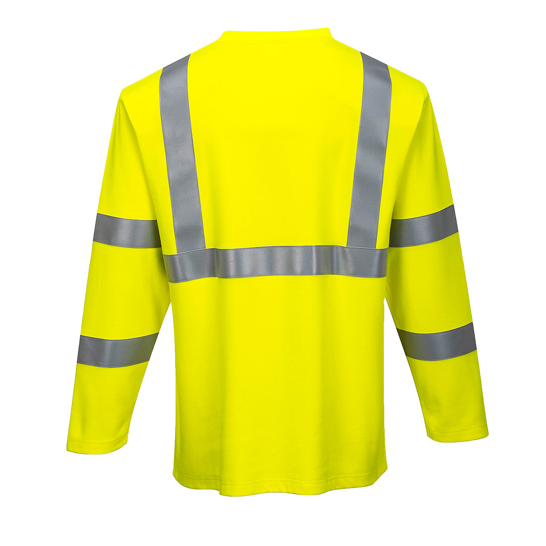 FR96 - Vlamvertragend Hi-Vis T-shirt met lange mouwen