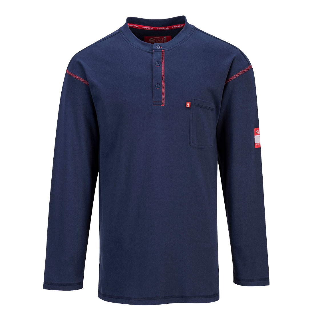 FR02 - Bizflame Henley Shirt