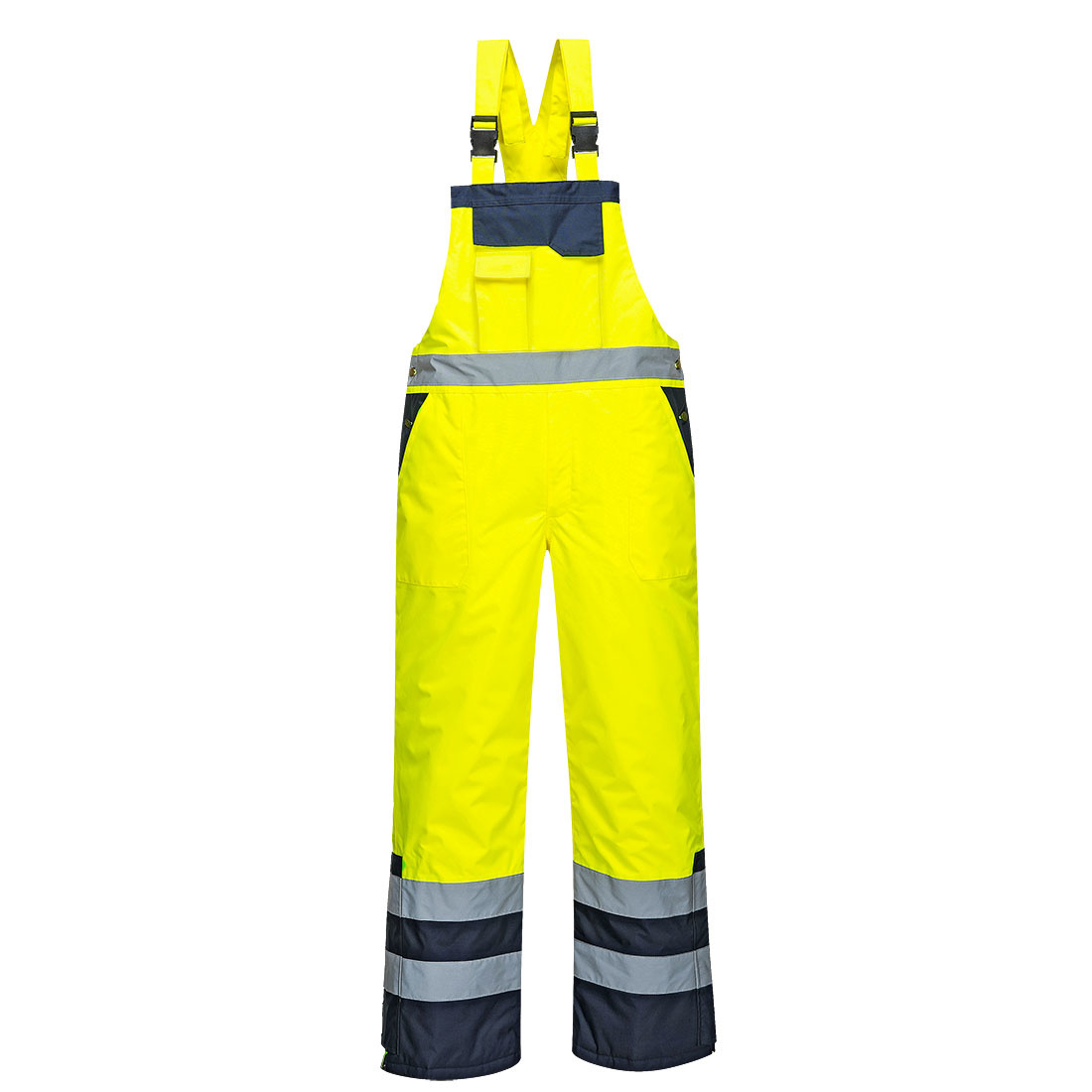 S489 - Twee kleuren Amerikaanse overall - Gevoerd